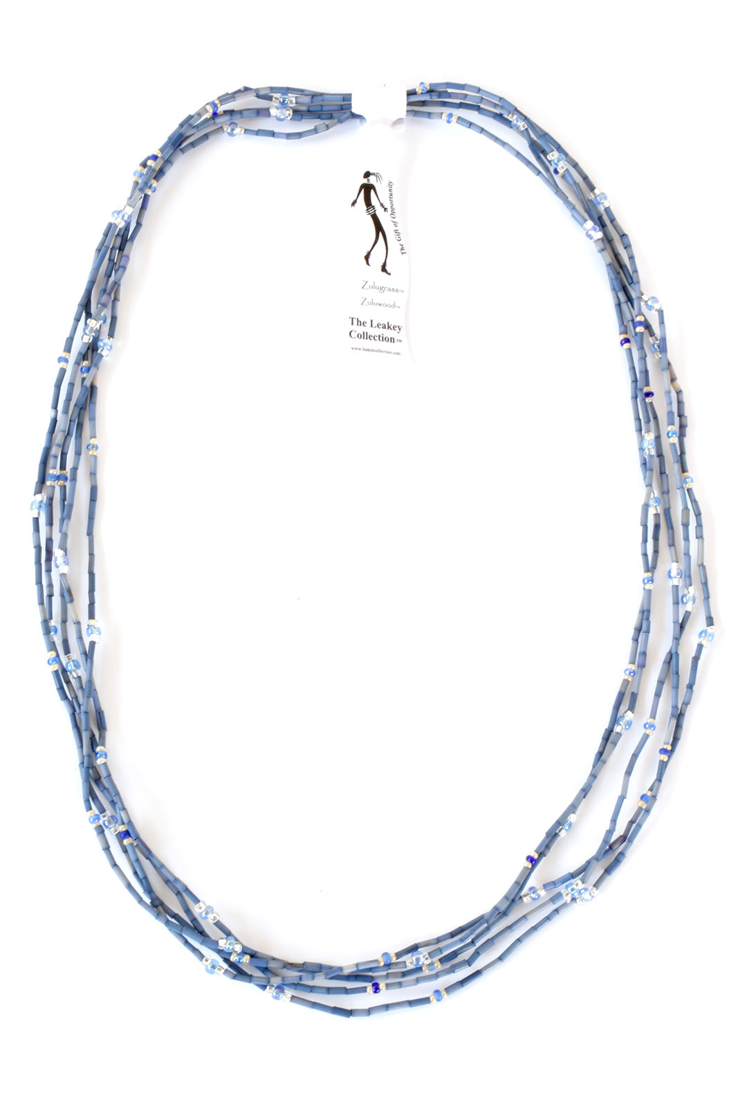 Set/5 Lavender 26" Zulugrass Single Strands from The Leakey Collection Default Title