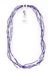 Set/5 Dark Purple 26" Zulugrass Single Strands from The Leakey Collection Default Title
