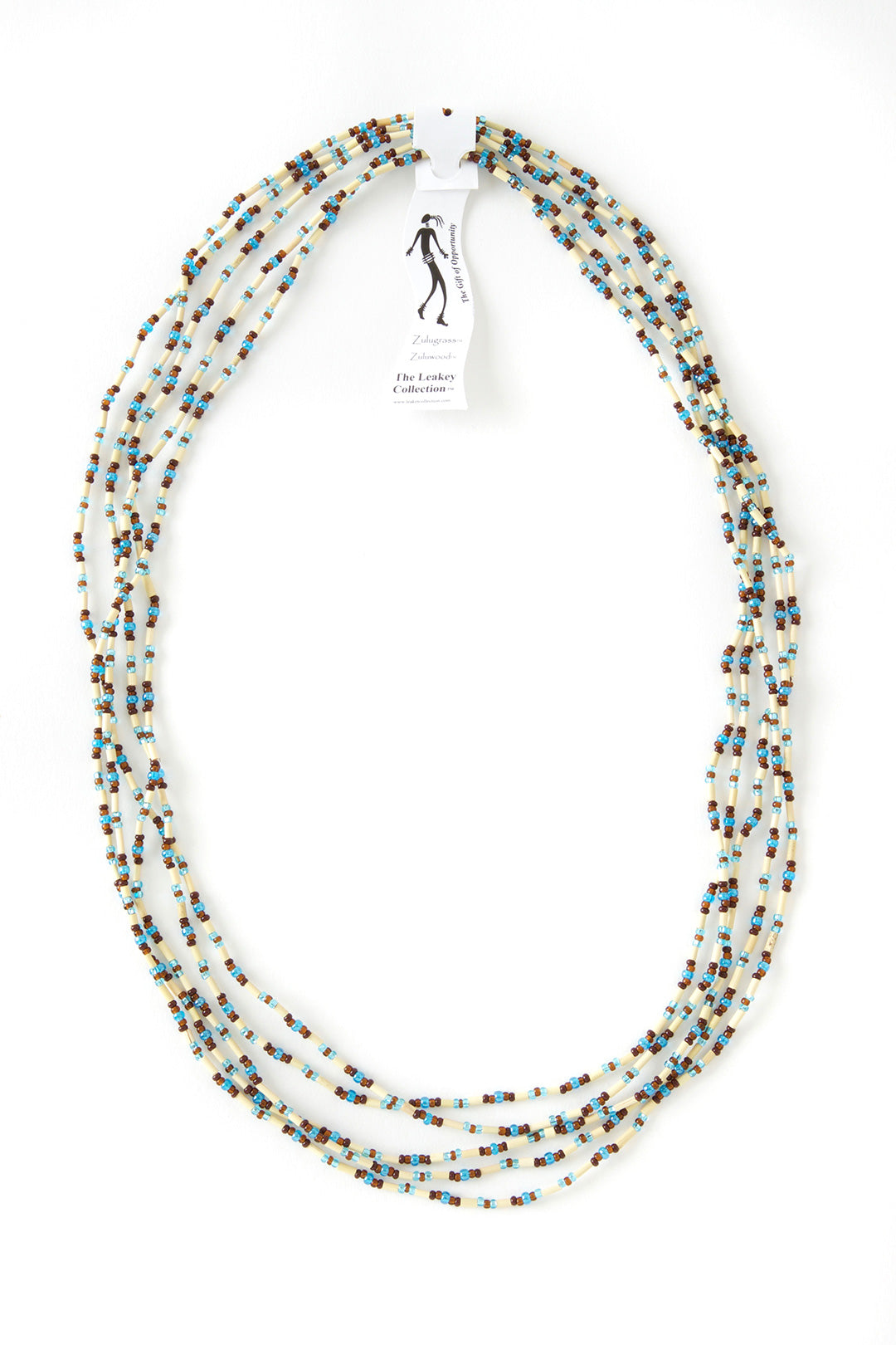 Set/5 Snake 26" Zulugrass Single Strands from The Leakey Collection Default Title