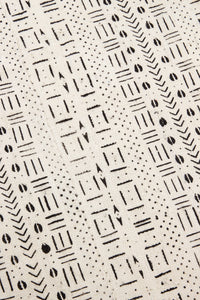 Queen's Cloth Mudcloth Throw Blanket from Mali Default Title