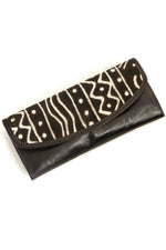 Mod Mudcloth & Leather Women's Wallet