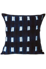 Malian Decorative Indigo Pillow with Optional Insert MALI-61A  Pillow Cover Only