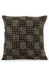 Malian Weaver's Spindle Mudcloth Pillow Cover