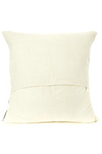 Zebresse Organic Cotton Pillow with Optional Insert Mali-65A  Pillow Cover