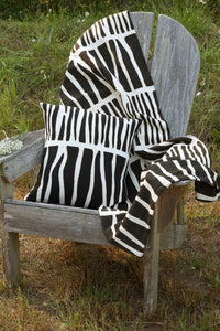 Zebresse Organic Cotton Mudcloth Throw Default Title
