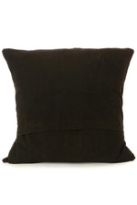 Timbuktu Dunes Organic Cotton Pillow with Optional Insert Mali-66A  Pillow Cover with Black Back