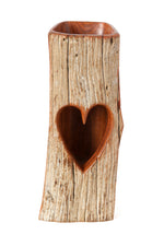 <i>Window to My Heart</i> Medium Sandalwood Vase