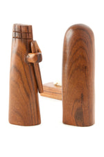 Small Three-Piece Mozambican Sandalwood Nativity