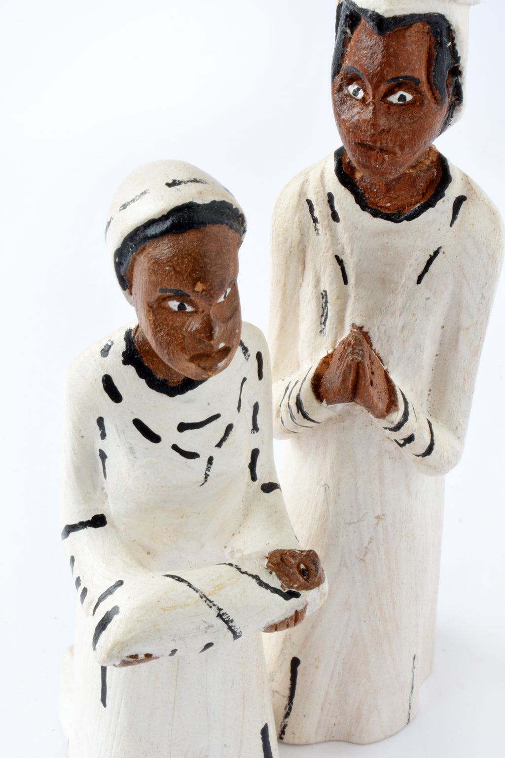 Dino's Hand Painted Wooden Nativity Scene from Mozambique