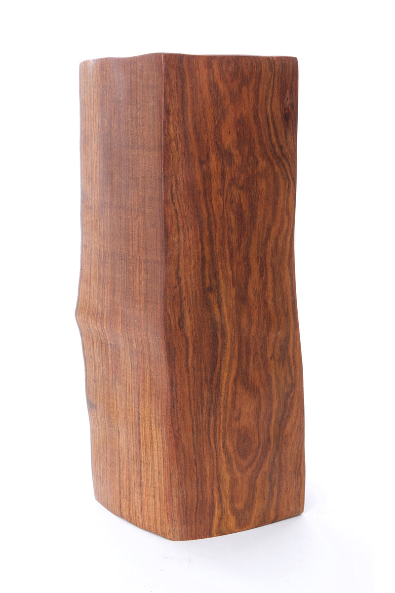 Pair of Hearts Sandalwood Vase