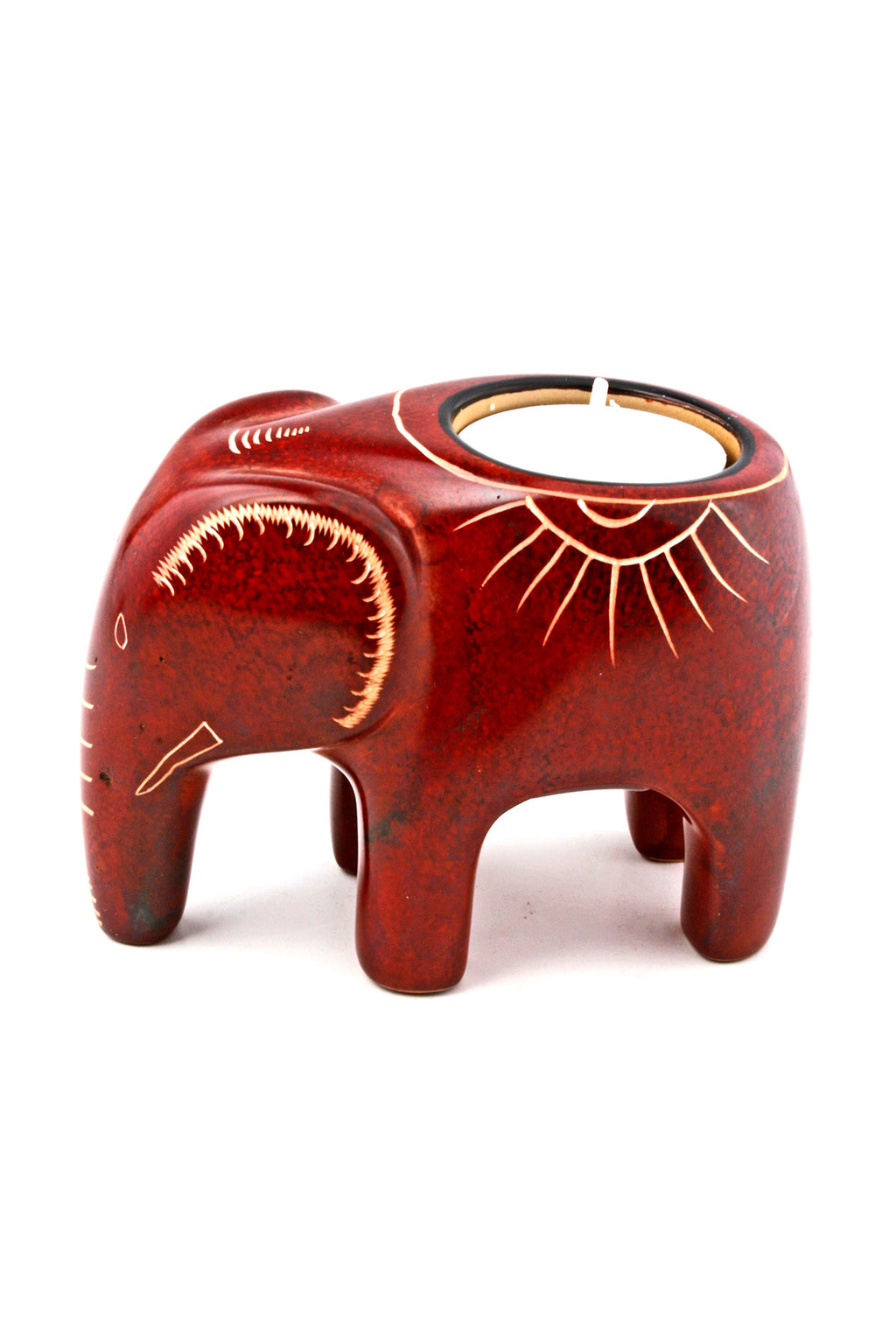 Masai Mara Elephant Tealight Holder Default Title