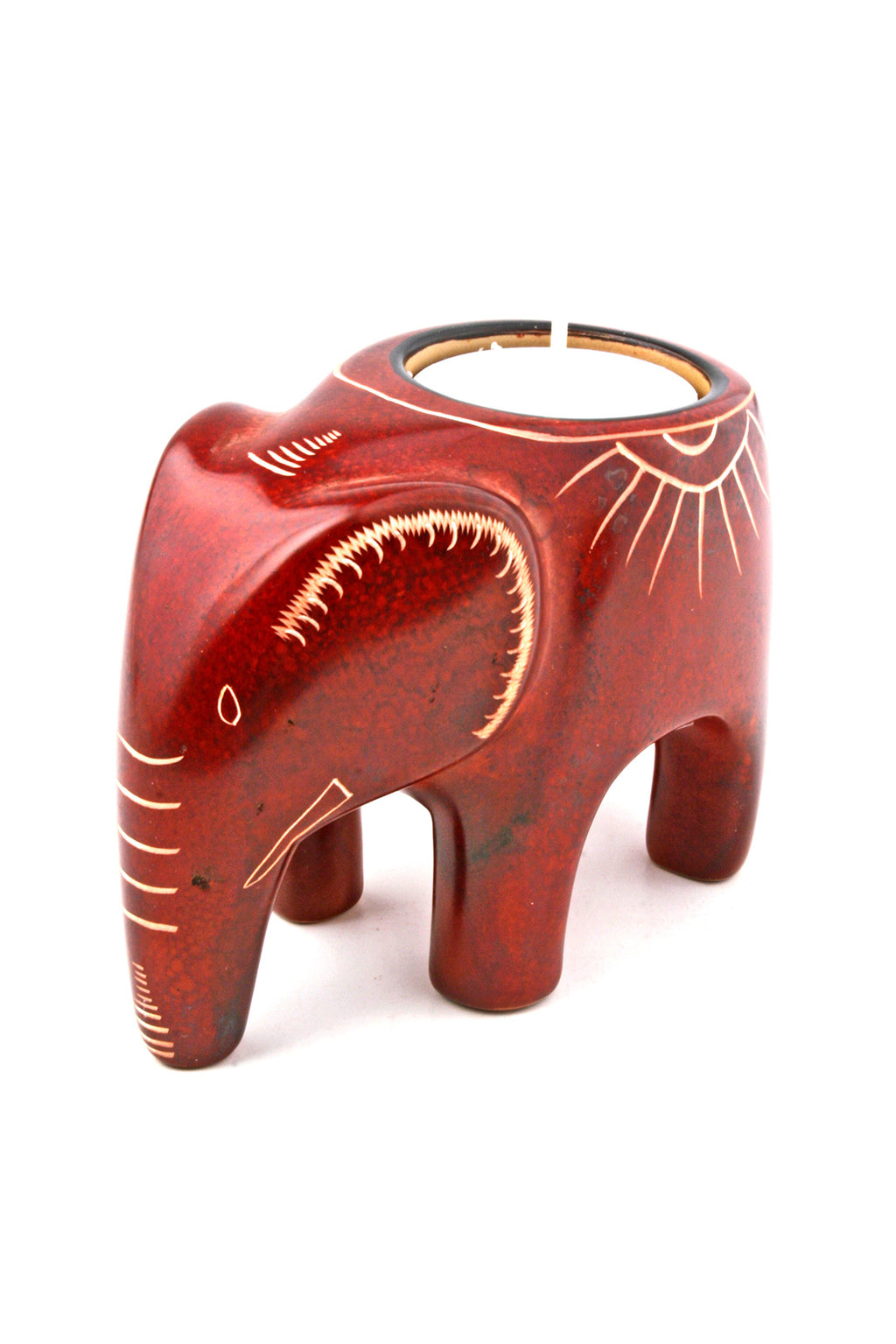 Masai Mara Elephant Tealight Holder Default Title