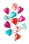 One Dozen Super Tiny Soapstone Rainbow Hearts Default Title