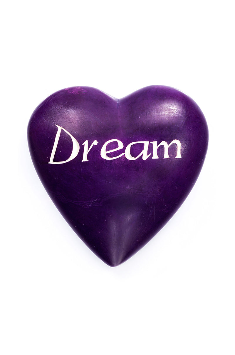 Kisii Stone Wise Words Heart:  Dream Default Title