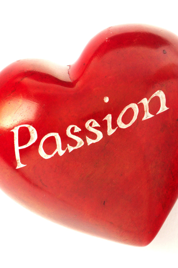 Words from the Heart "Passion" Soapstone Keepsake Paperweight Default Title