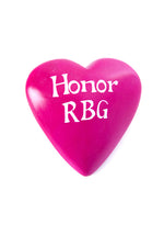 Kisii Stone Wise Words Heart:  Honor RBG