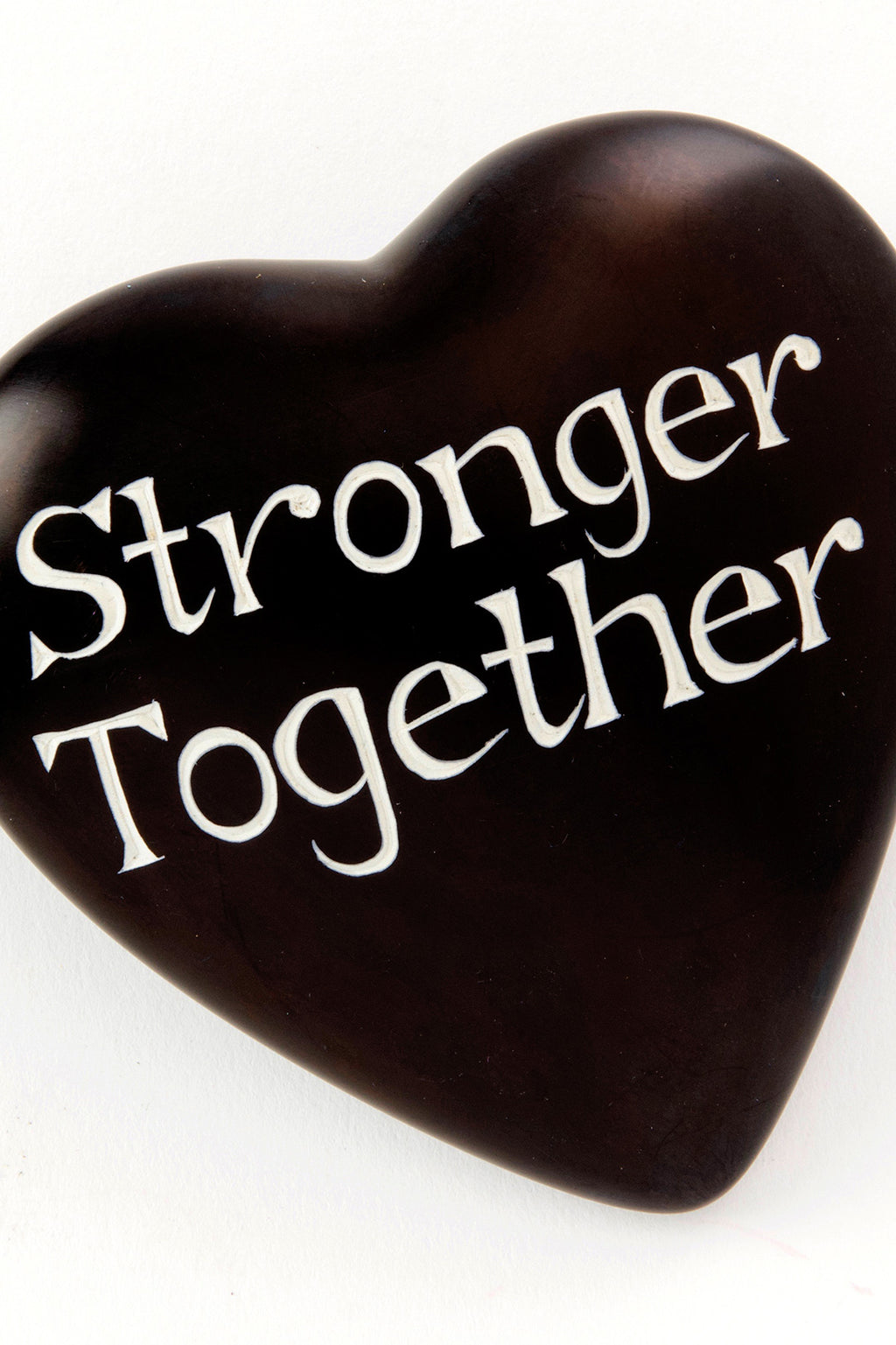 Wise Words Large Heart:  Stronger Together Default Title