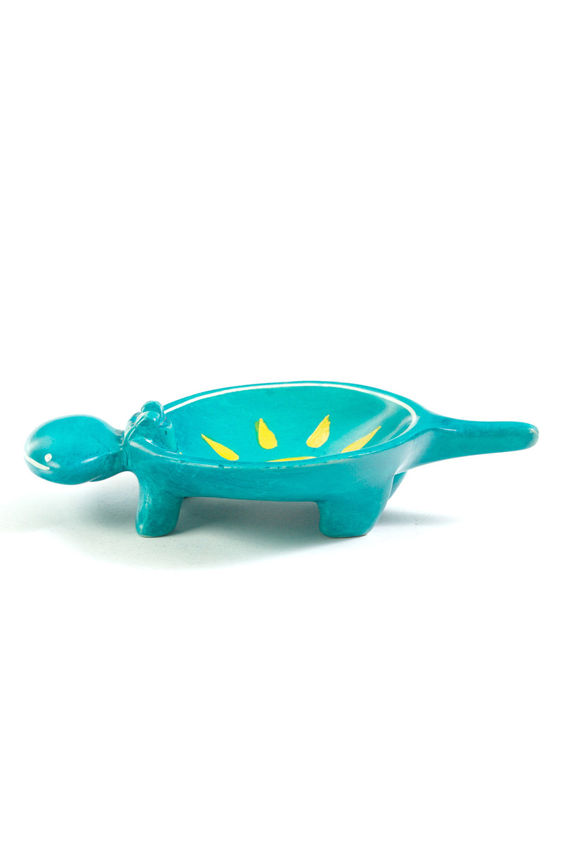 Aqua Sunshine Soapstone Hippo Dish Default Title