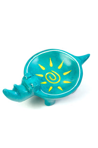 Aqua Sunshine Soapstone Rhino Dish Default Title
