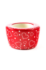 Much Love Red Soapstone Tea Light Candle Holder Default Title