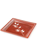 Brown African Bamboo Soapstone Dishes ND230A Small Dish