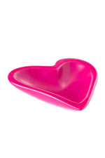 Eye-Popping Pink Soapstone Dancing Heart Dishes ND234D  Small Heart