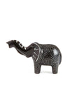 Small Black Polka Dot Soapstone Elephant Default Title