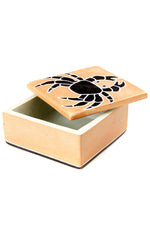 Sand Capricious Crab Soapstone Boxes ND242A Small Box