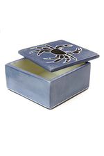 Slate Capricious Crab Soapstone Boxes ND242C Small Box