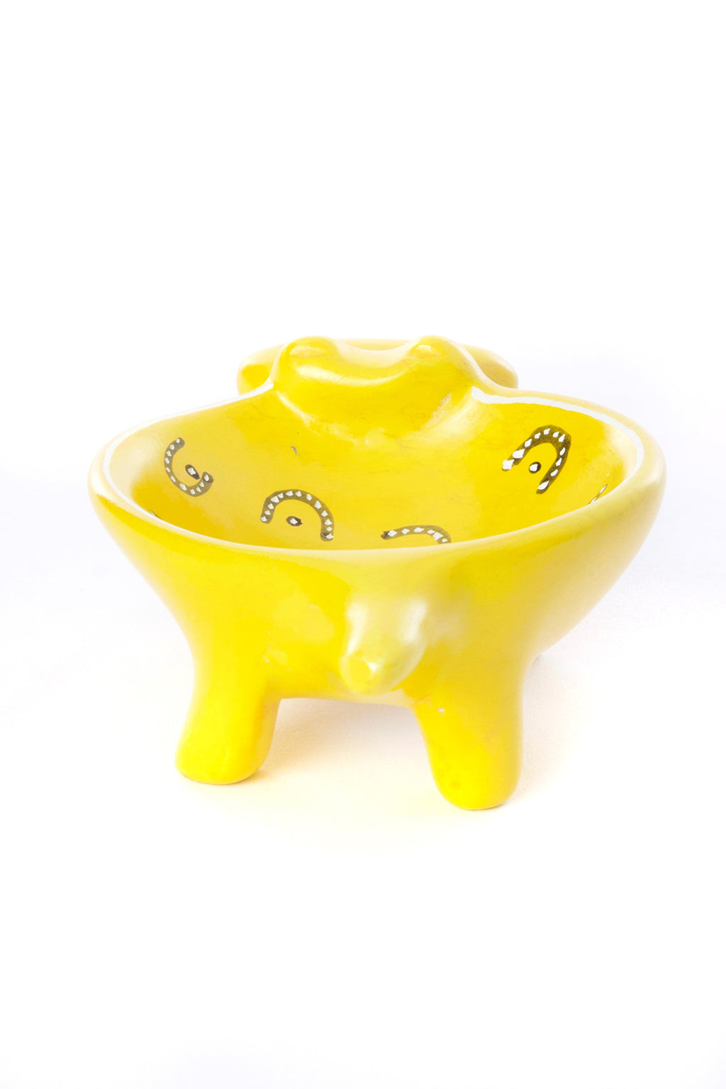 Lemon Rind Soapstone Hippo Dish Default Title