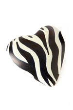 Kenyan Zebra Print Soapstone Heart Keepsake Default Title