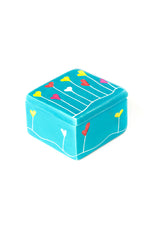 2" Dreamland Soapstone Box in Aqua Blue Default Title