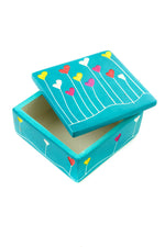 3" Dreamland Soapstone Box in Aqua Blue Default Title