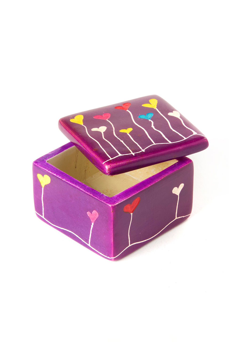 2" Dreamland Soapstone Box in Purple Default Title