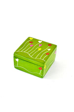 2" Dreamland Soapstone Box in Garden Green