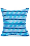 Variations on Blue Pillow Cover from Nigeria