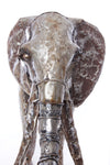 Kenyan Recycled Metal Elephant Garden Art Sculpture