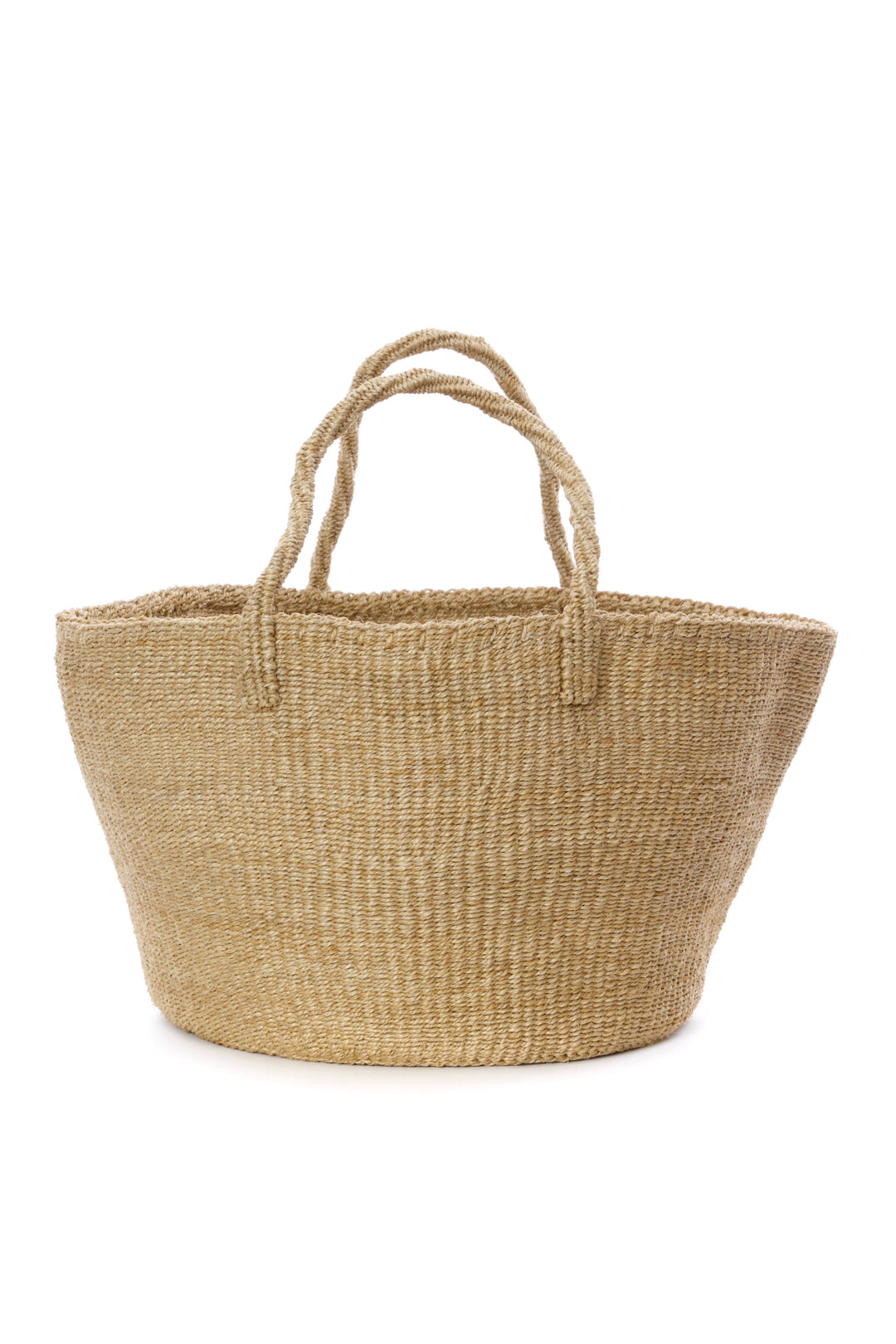 Sandy Beige Classic Sisal Tote