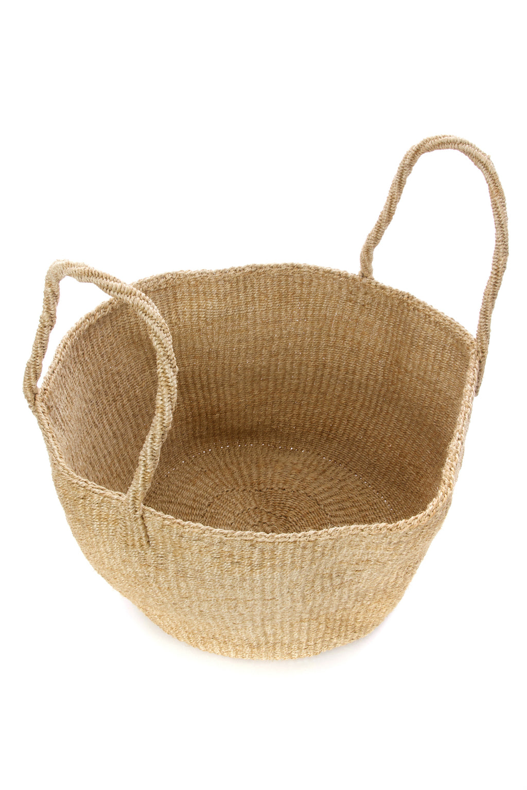 Sandy Beige Classic Sisal Tote