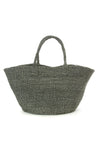 Gray Classic Sisal Tote