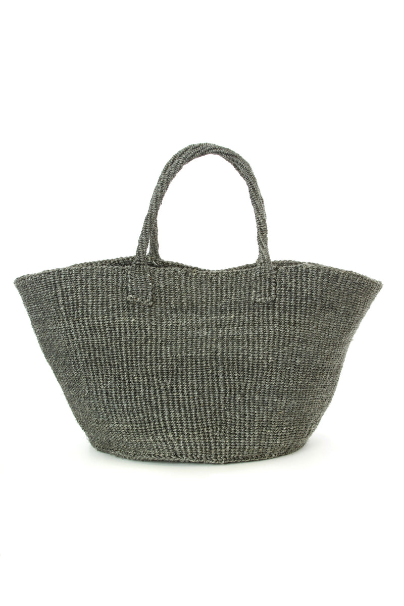 Gray Classic Sisal Tote