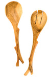 Large Wild Olive Wood Branch Server Set Default Title