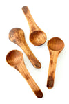 Set of 4 Rustic Masala Tea Scoops