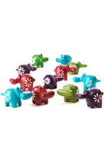 Rainbows & Flowers Dozen Miniature Hippos Default Title