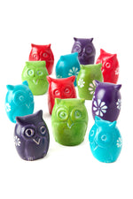 One Dozen Miniature Soapstone Owls Default Title