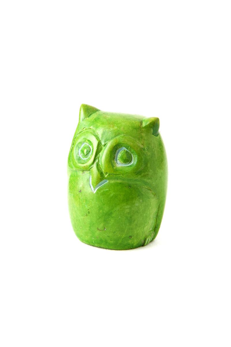 One Dozen Miniature Soapstone Owls Default Title