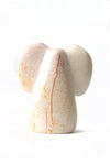 Set of Six - Natural Soapstone Mini Elephant Busts Default Title