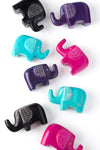 Dozen Cutie Zig-Zag Miniature Soapstone Elephants Default Title