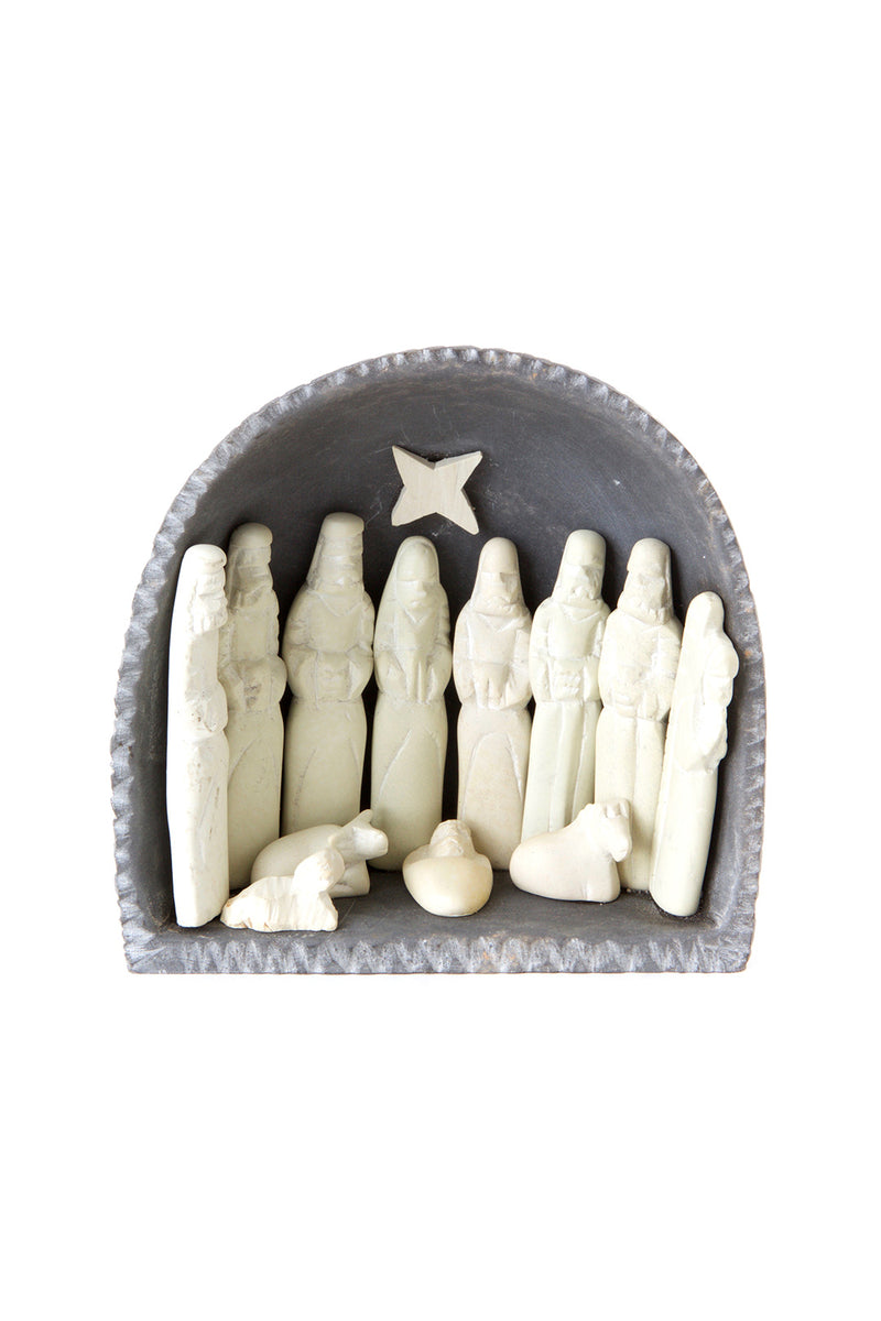 Soapstone Cove Nativity Scenes RM49A  Small Cove