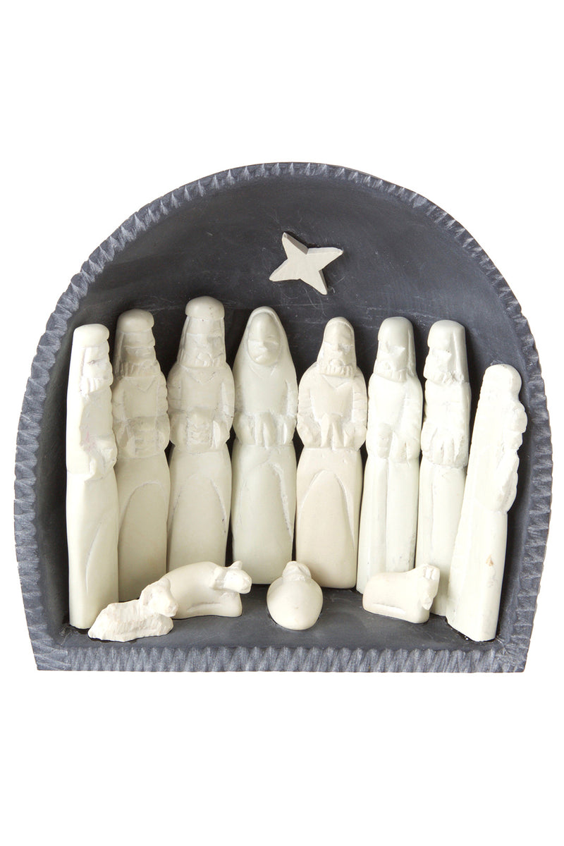 Soapstone Cove Nativity Scenes RM49B  Large Cove